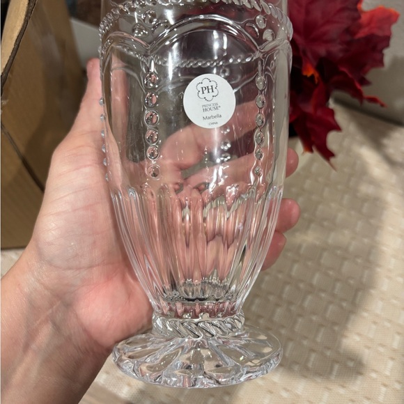 Princess House Marbella Footed Glasses Set - Picture 2 of 3